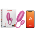 ONINDER - TOKYO HUEVO VIBRADOR ROSA 7.5 X 3.2 CM - APP GRATUITA