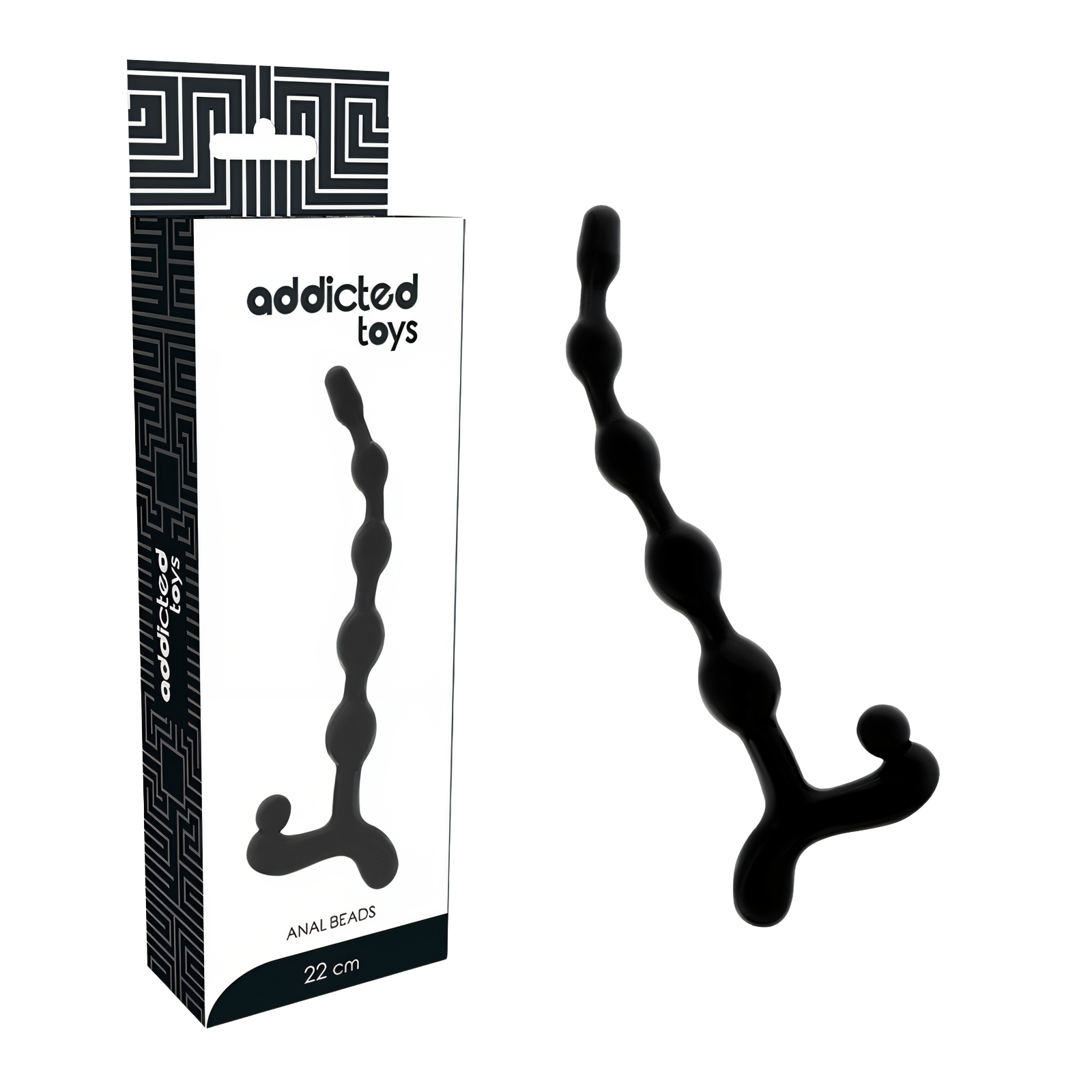 ADDICTED TOYS - BOLAS ANALES 22 CM NEGRO