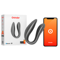ONINDER - LISBOA ESTIMULADOR PUNTO G & CLÍTORIS NEGRO - APP GRATUITA