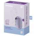 SATISFYER - PRO TO GO 2 ESTIMULADOR Y VIBRADOR DOBLE VIOLETA