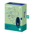 SATISFYER - GLORIOUS DUO ANILLO VIBRADOR AZUL