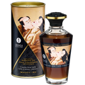 SHUNGA - ACEITE MASAJE EFECTO CALOR SABOR CAFÉ 100 ML