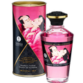 SHUNGA - ACEITE MASAJE EFECTO CALOR SABOR INTENSO FRAMBUESA 100 ML