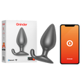 ONINDER - RIO PLUG ANAL VIBRADOR NEGRO - APP GRATUITA
