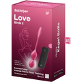 SATISFYER - LOVE BIRDS 2 BOLAS KEGEL VIBRADORAS + APP GRATUITA