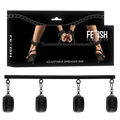FETISH SUBMISSIVE BONDAGE - BARRA SEPARADORA AJUSTABLE 4 PIEZAS