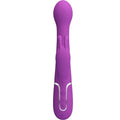PRETTY LOVE - DEJON VIBRADOR RABBIT MULTIFUNCIÓN 3 EN 1 MORADO