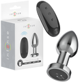 INTENSE - PLUG ANAL 10 VIBRACIONES METAL CON CONTROL REMOTO M