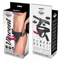 HARNESS ATTRACTION - ARNÉS VIBRADOR RABBIT VINCENT 15 CM -O- 4 CM