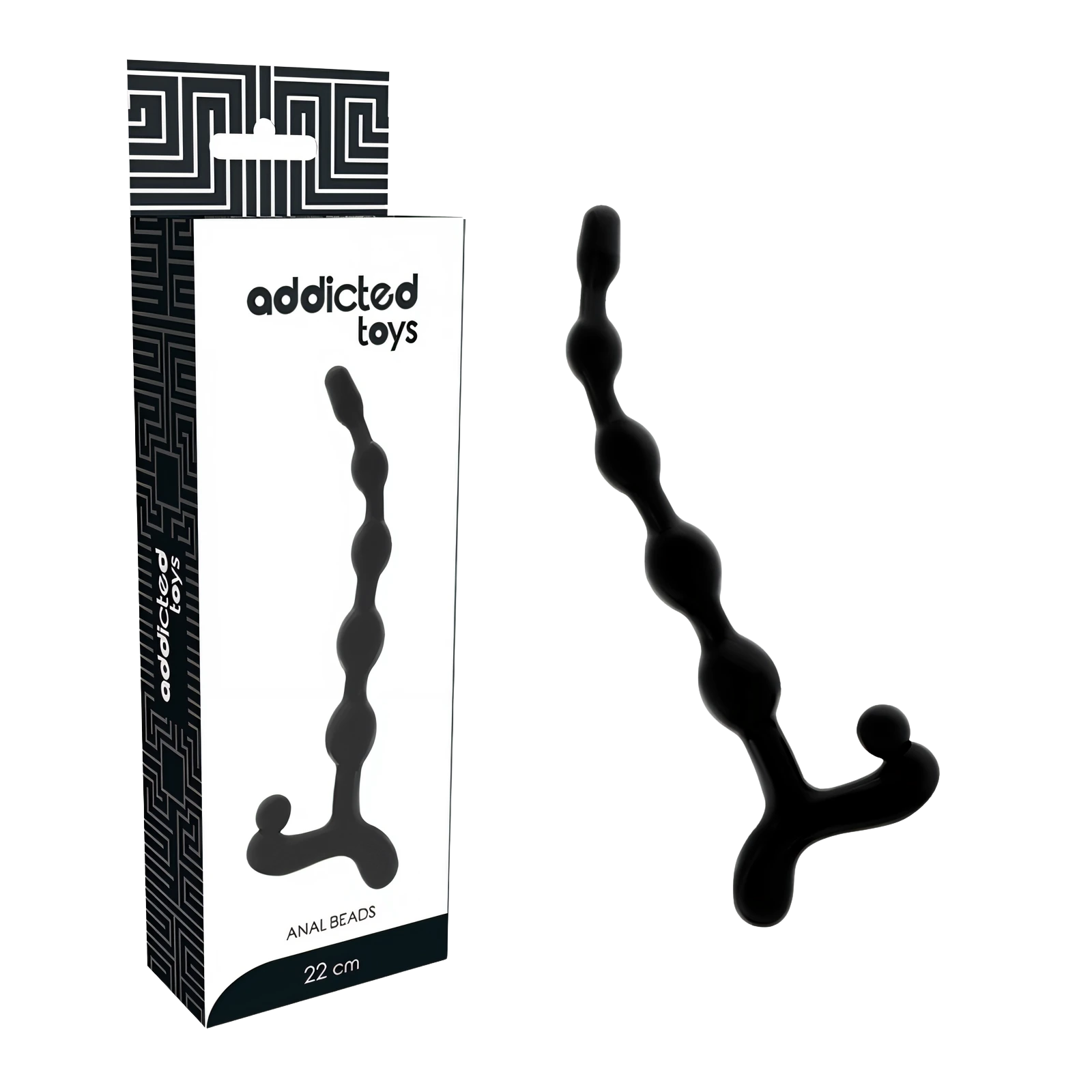 ADDICTED TOYS - BOLAS ANALES 22 CM NEGRO