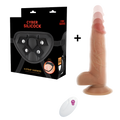CYBER SILICOCK - ARNÉS SILICONA LIQUIDA BEN CONTROL REMOTO