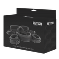 FETISH SUBMISSIVE - POSICIÓN PIERNAS ABIERTAS CON ESPOSAS CON FORRO DE NEOPRENO