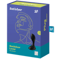 SATISFYER - BACKDOOR LOVER PLUG ANAL VIBRADOR NEGRO