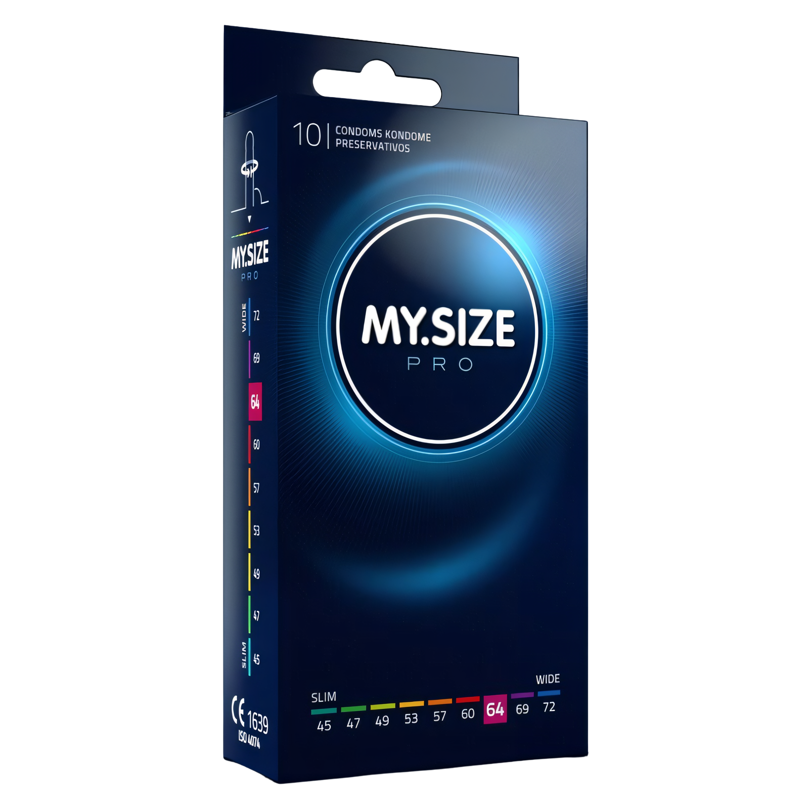MY SIZE - PRO PRESERVATIVOS 64 MM 10 UNIDADES