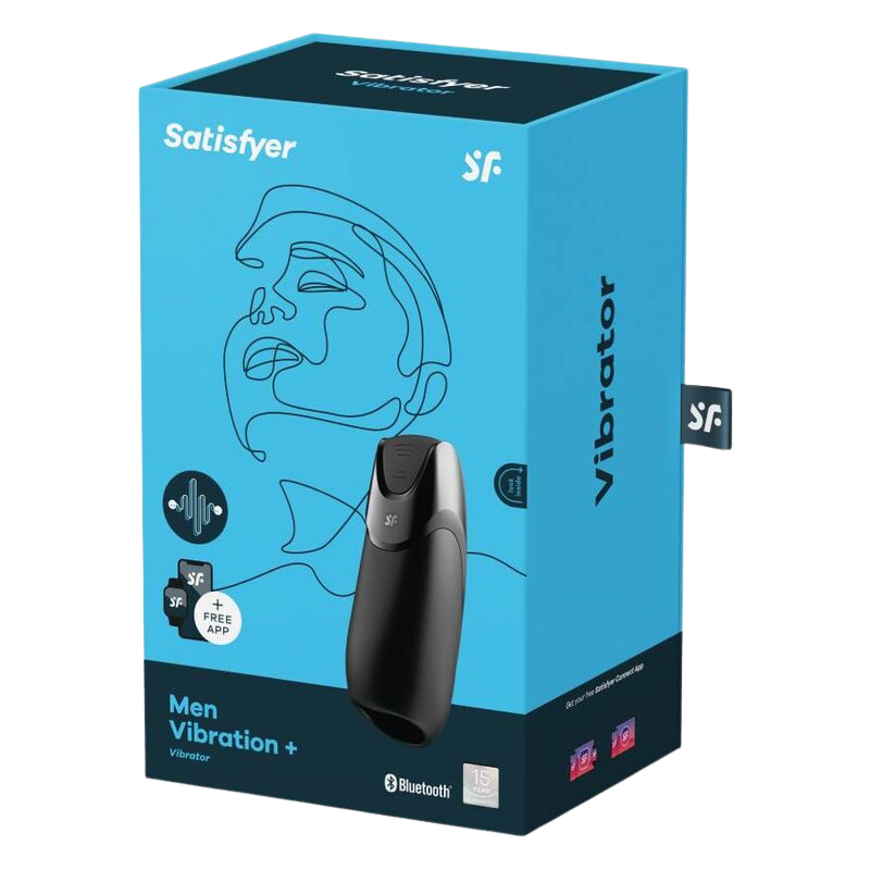 SATISFYER - MEN VIBRATION+ NEGRO