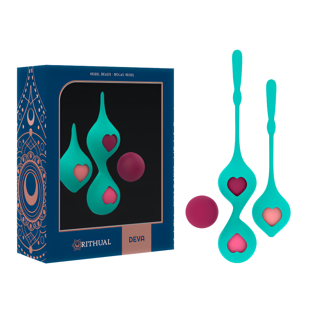 RITHUAL - DEVA SET ENTRENAMIENTO PELVICO VERDE AQUA