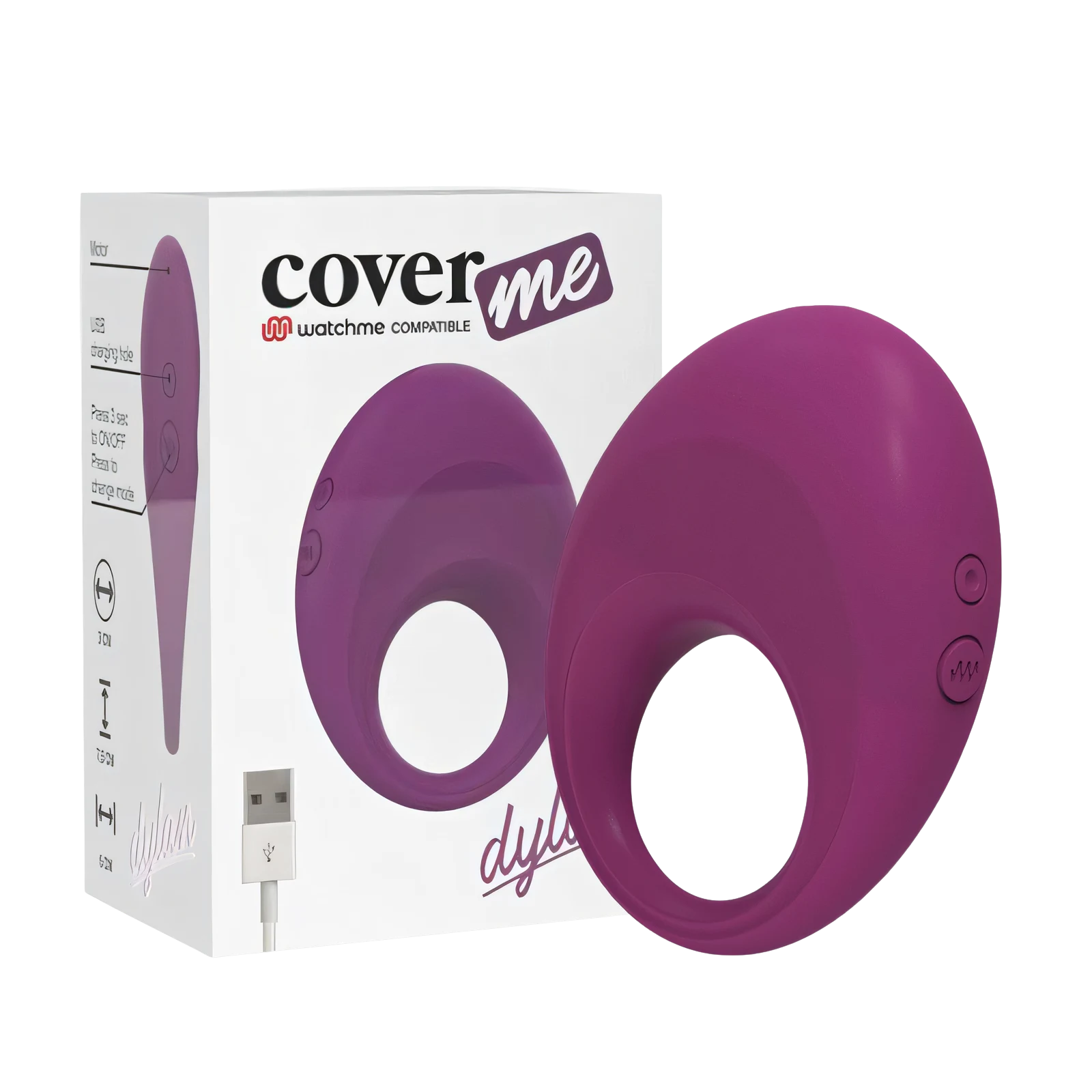 COVERME - DYLAN ANILLO RECARGABLE COMPATIBLE CON WATCHME WIRELESS TECHNOLOGY