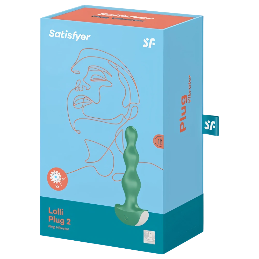 SATISFYER - LOLLI PLUG 2 PLUG VIBRATOR GRIS