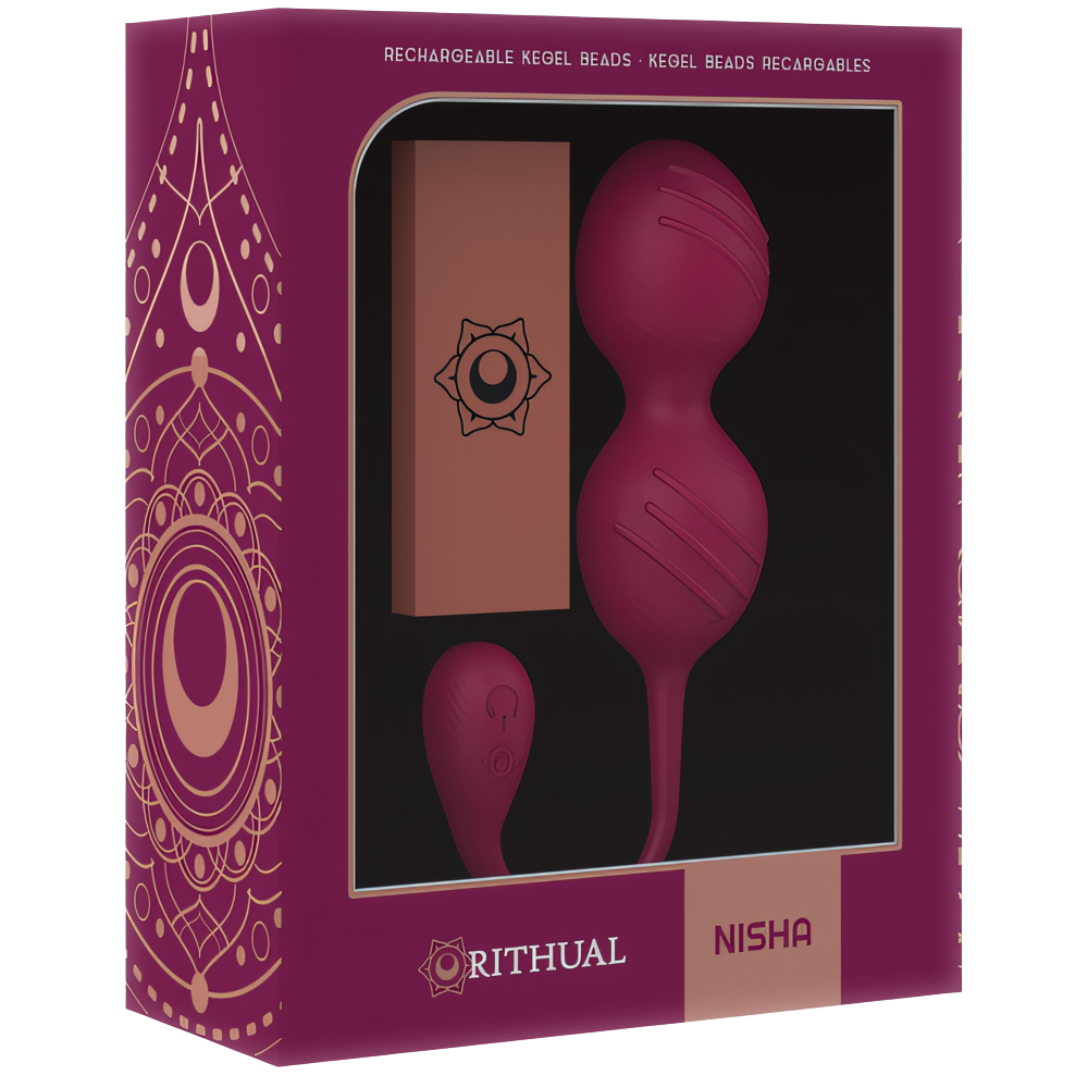RITHUAL - NISHA BOLAS KEGEL RECARGABLES VIBRADORAS ORQUIDEA