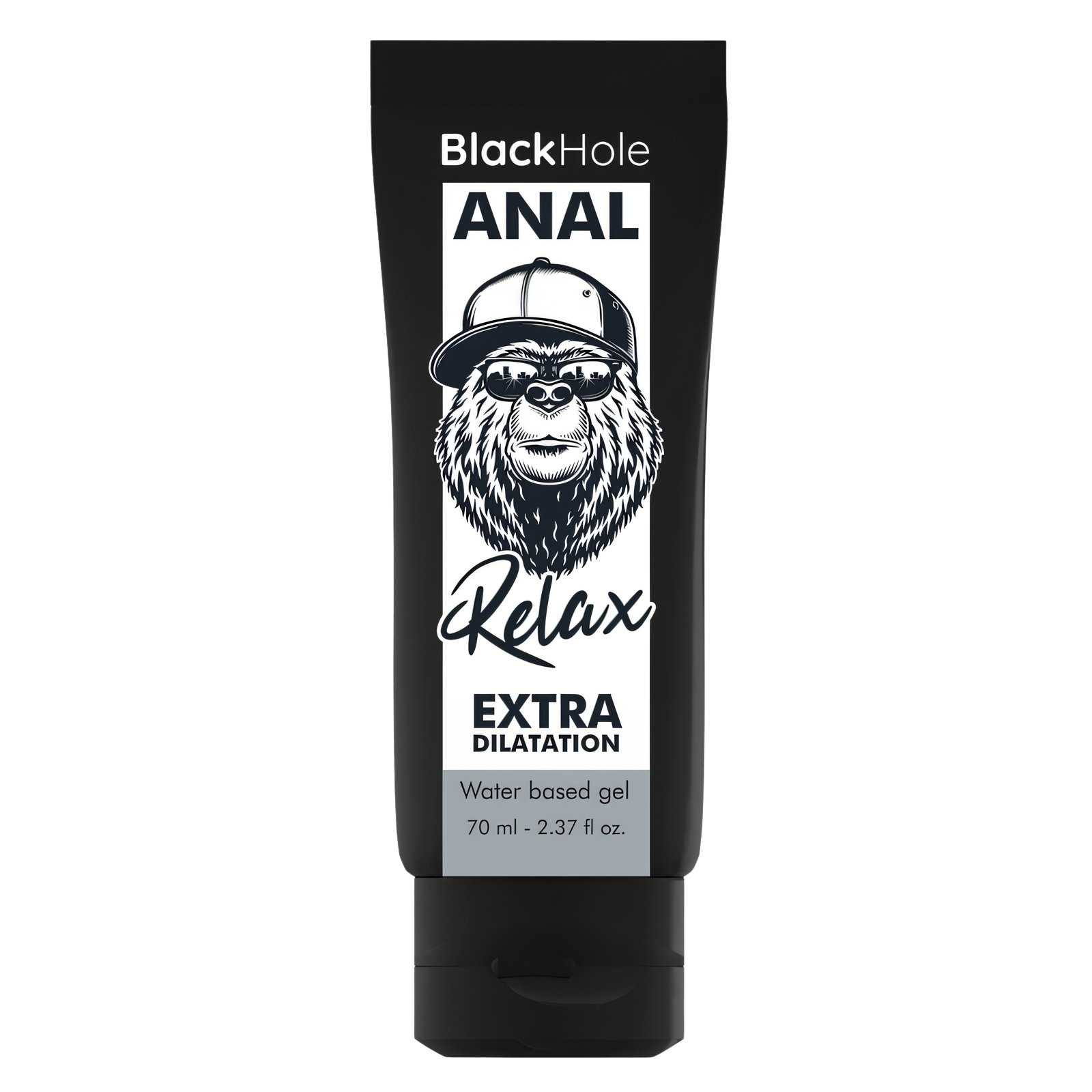 BLACK HOLE - GEL BASE AGUA DILATACIÓN ANAL 70 ML