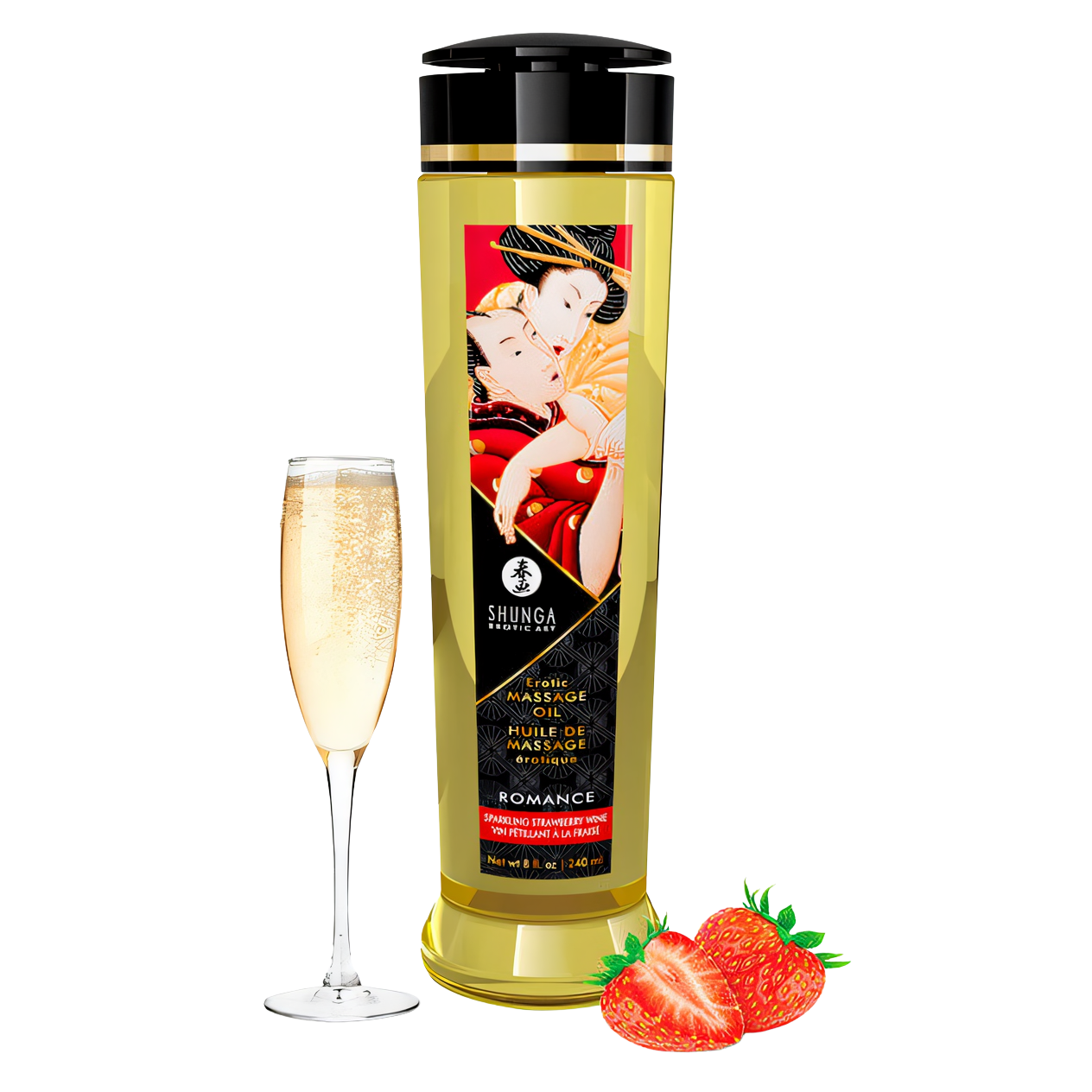 SHUNGA - ACEITE DE MASAJE ERÓTICO ROMANCE 240 ML