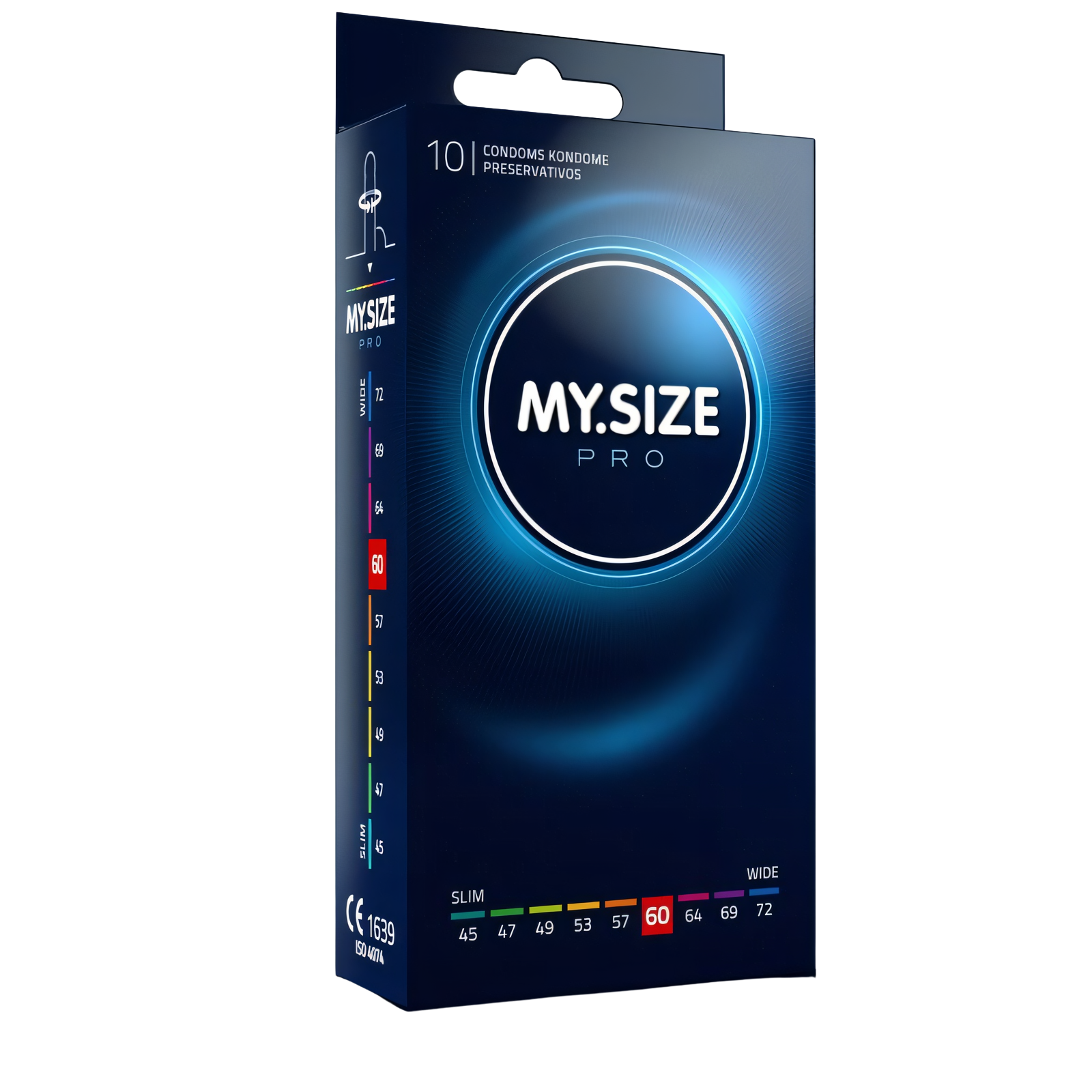 MY SIZE - PRO PRESERVATIVOS 60 MM 10 UNIDADES
