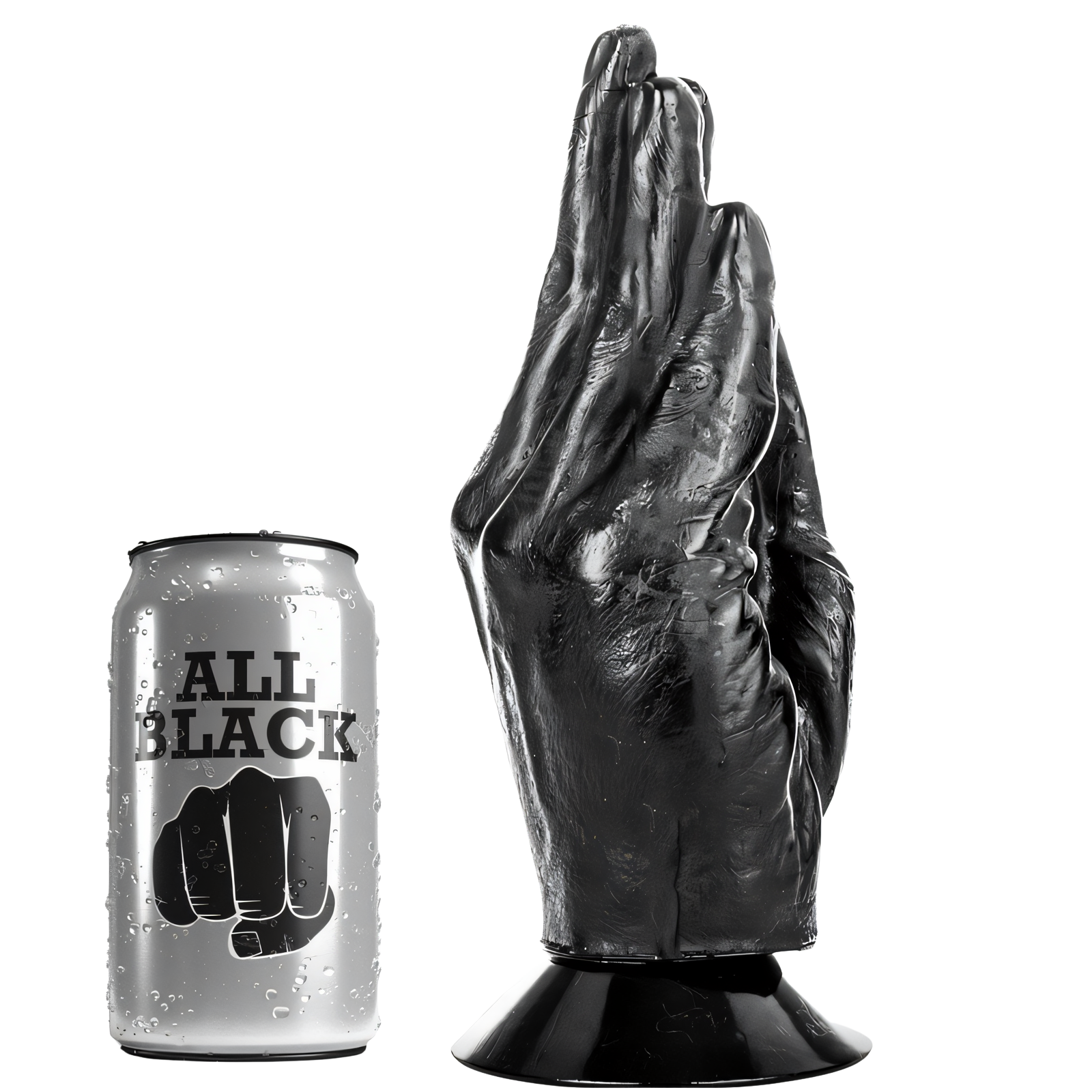 ALL BLACK - DILDO FISTING 21 CM