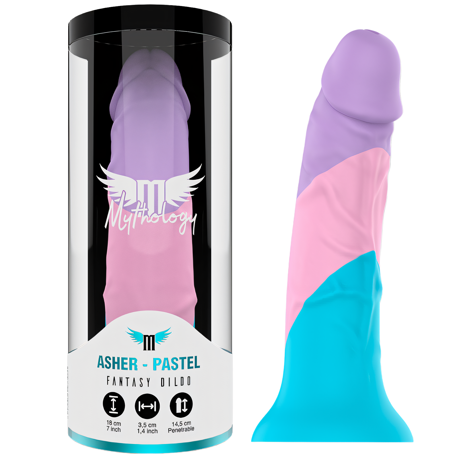 MYTHOLOGY - ASHER PASTEL DILDO