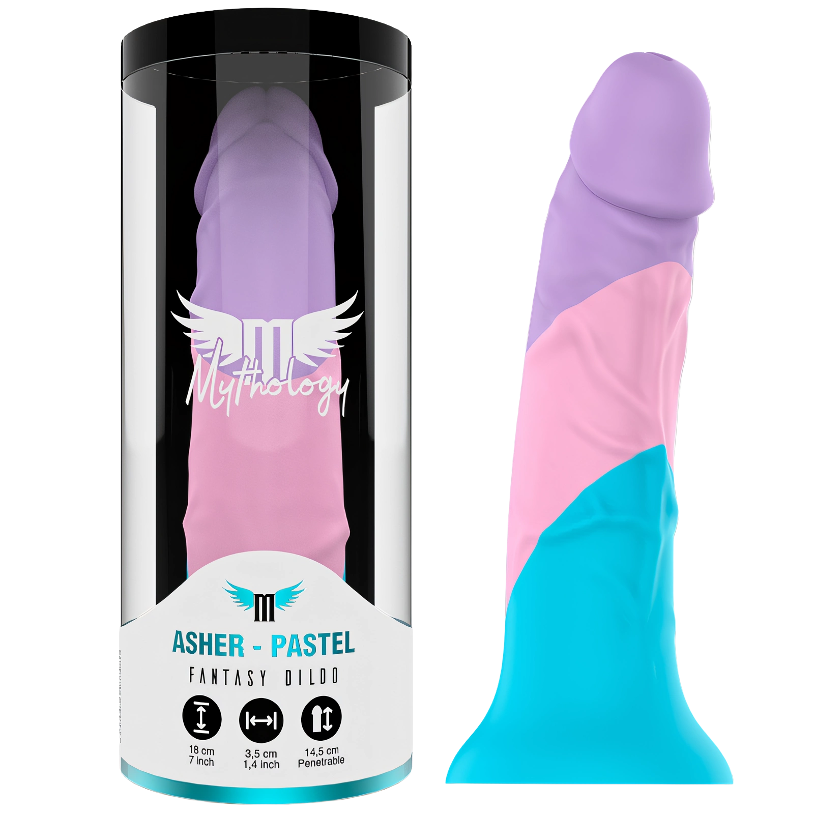 MYTHOLOGY - ASHER PASTEL DILDO