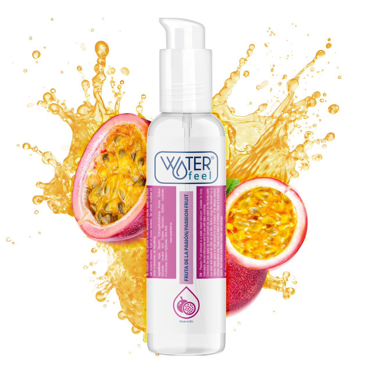 WATERFEEL - LUBRICANTE BASE AGUA FRUTA DE LA PASIÓN 175 ML