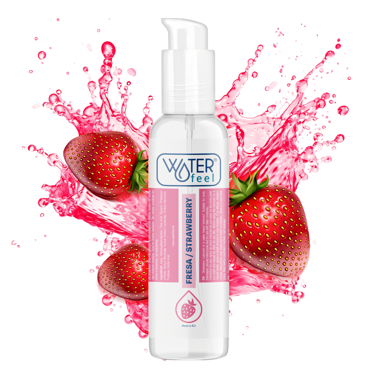 WATERFEEL - LUBRICANTE BASE AGUA FRESA 175 ML