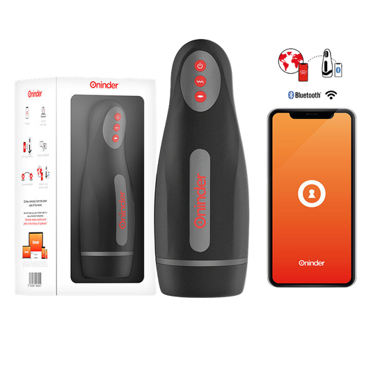 ONINDER - SEOUL MASTURBADOR MASCULINO DE COMPRESION Y VIBRACIÓN - APP GRATUITA