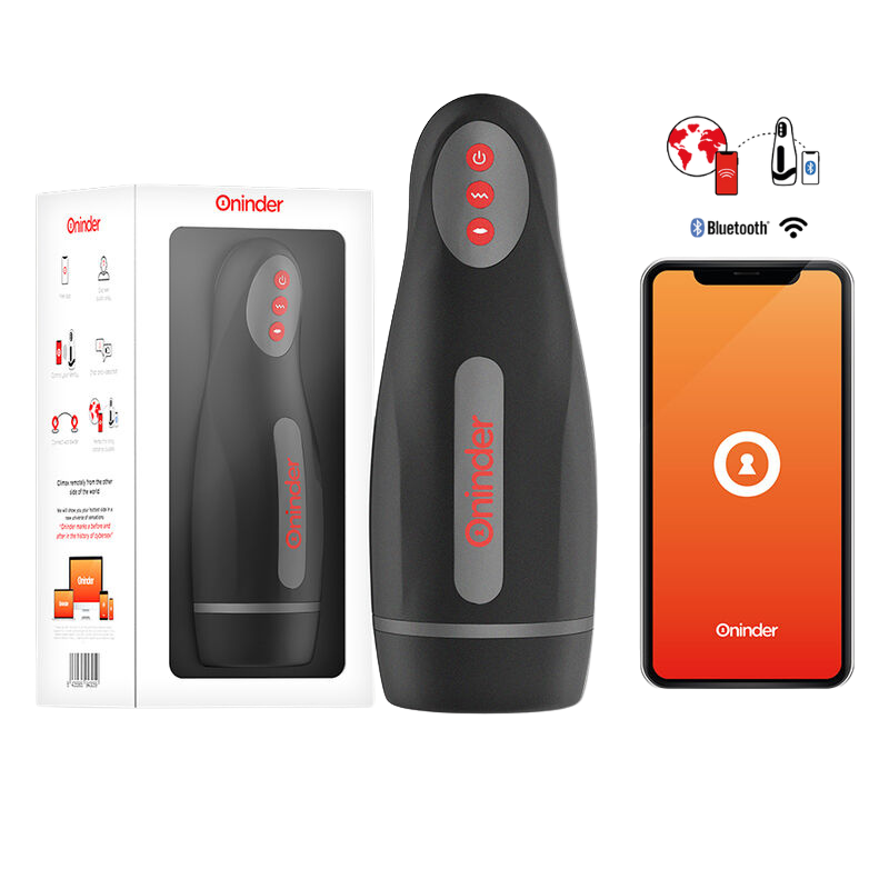 ONINDER - SEOUL MASTURBADOR MASCULINO DE COMPRESION Y VIBRACIÓN - APP GRATUITA