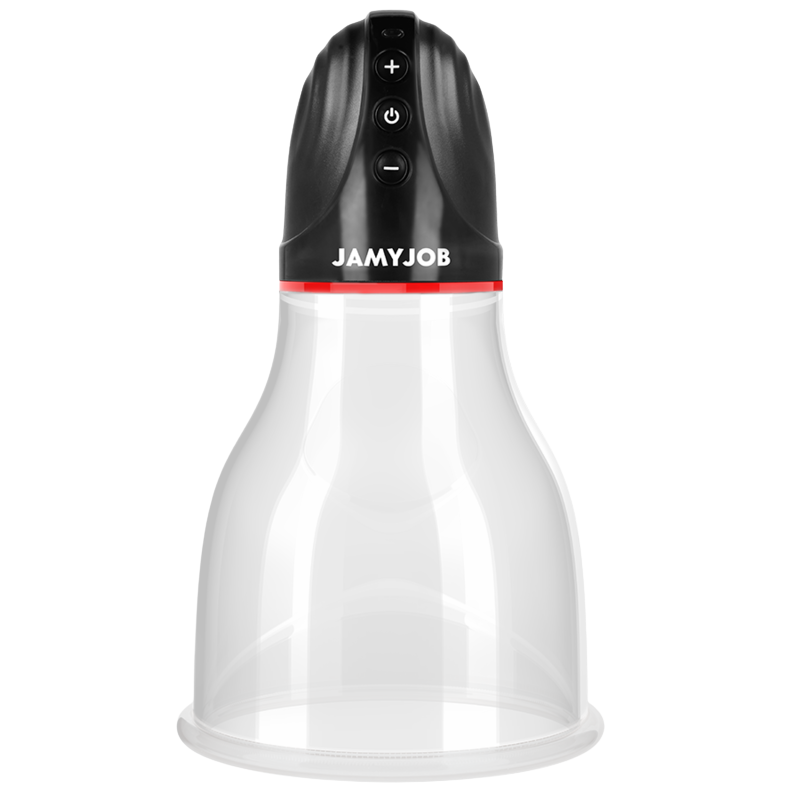 JAMYJOB - XPAND LITE BOMBA AUTOMTICA DE TESTÍCULOS 3 NIVELES DE ONDAS ESTIMULADORAS GRIS