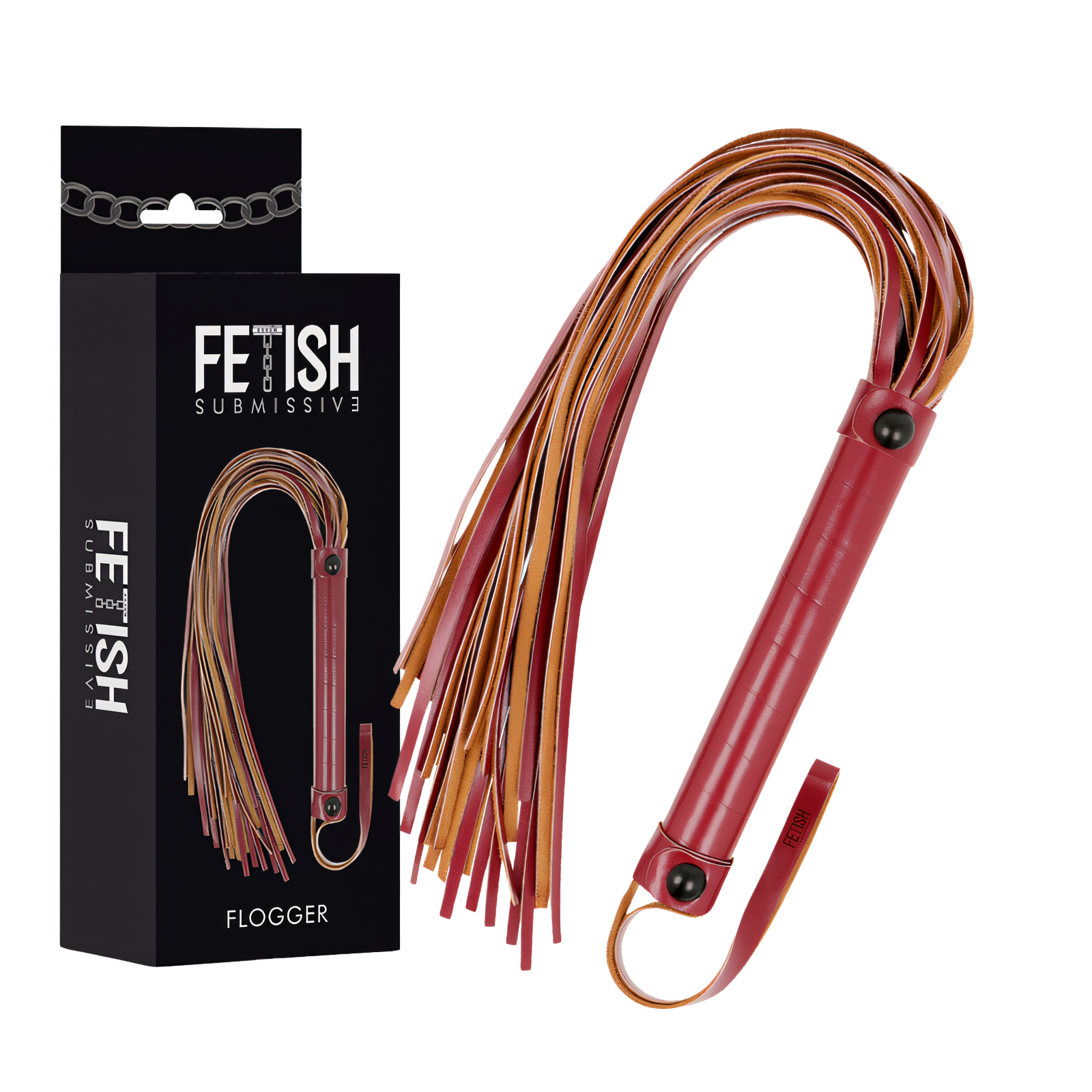FETISH SUBMISSIVE DARK ROOM - LÁTIGO CUERO VEGANO