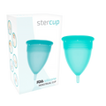 STERCUP - COPA MENSTRUAL FDA SILICONA AQUAMARINA - TALLA S