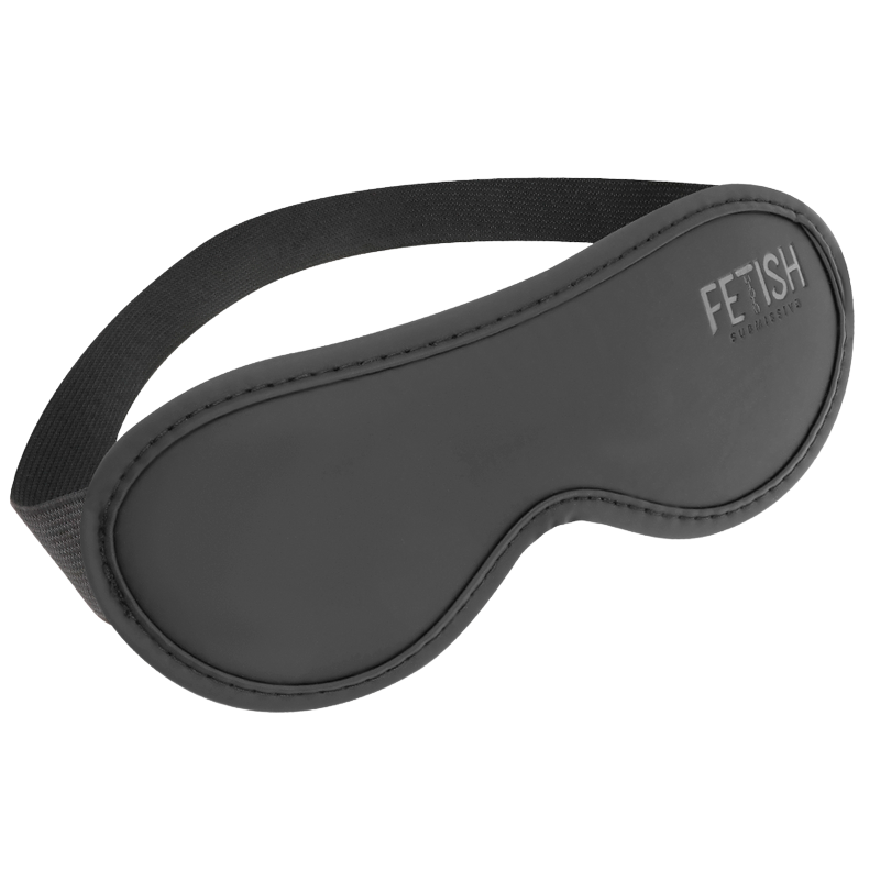 FETISH SUBMISSIVE – vegan leren blinddoek II met neopreen voering