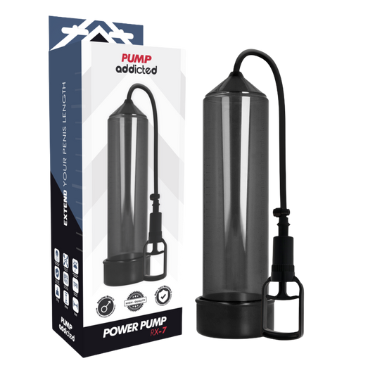 PUMP ADDICTED - BOMBA ERECCIÓN RX7 TRANSPARENTE