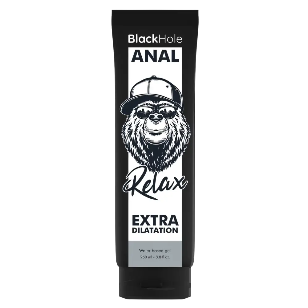 BLACK HOLE - GEL BASE AGUA DILATACIÓN ANAL 250 ML