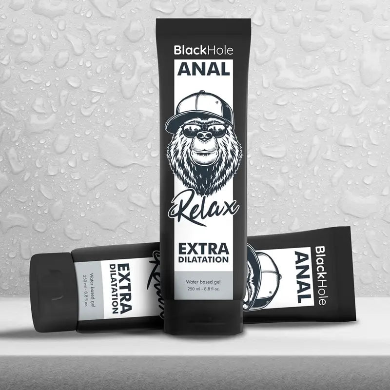 BLACK HOLE - GEL BASE AGUA DILATACIÓN ANAL 250 ML