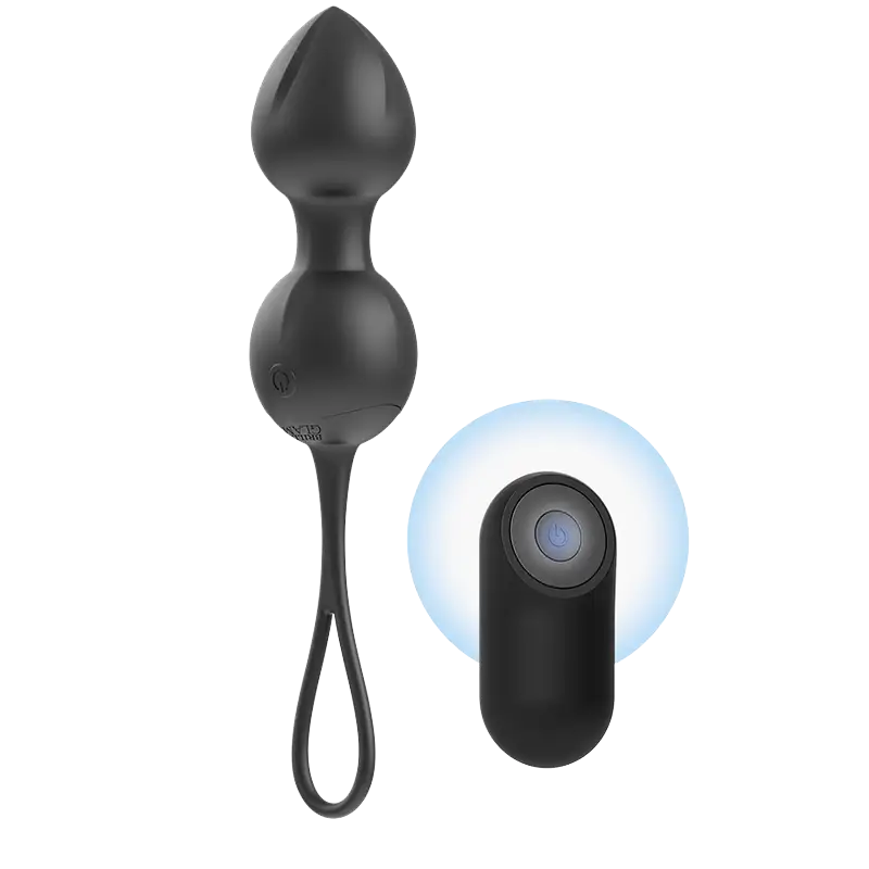 BRILLY GLAM - VIBRATING KEGEL BEADS CONTROL REMOTO