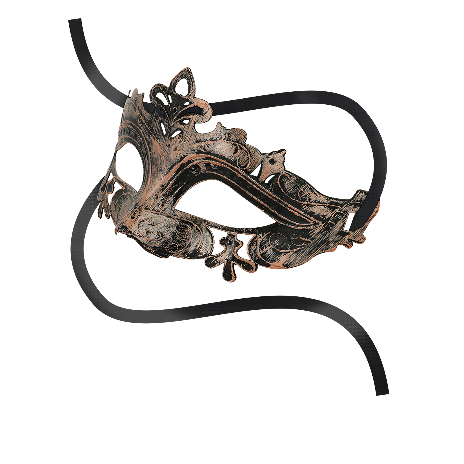 OHMAMA - MASKS ANTIFAZ ESTILO VENECIANO COBRE