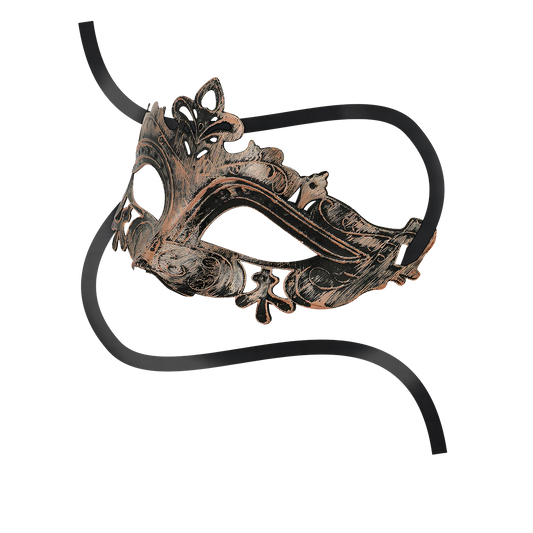 OHMAMA – MASKS Venetiaans oogmasker koper