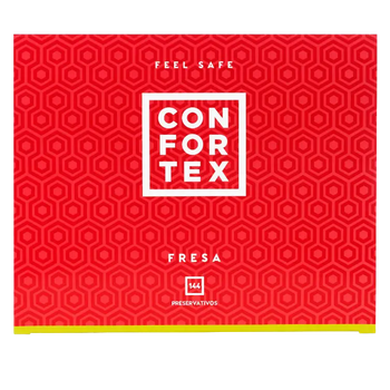 CONFORTEX - PRESERVATIVOS FRESA CAJA 144 UDS