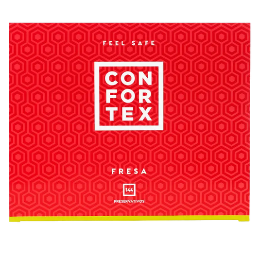 CONFORTEX - PRESERVATIVOS FRESA CAJA 144 UDS