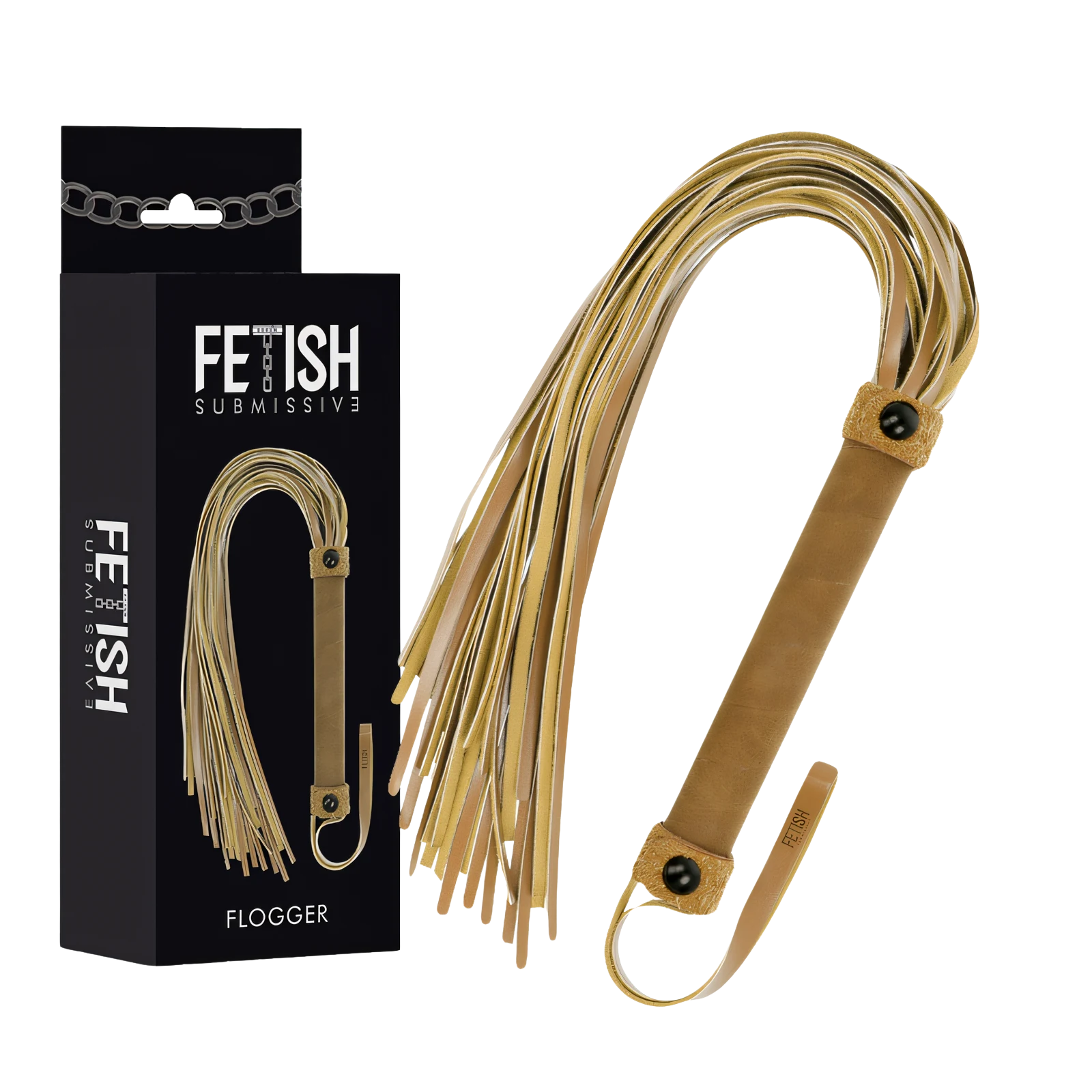 FETISH SUBMISSIVE – vegan leren zweep