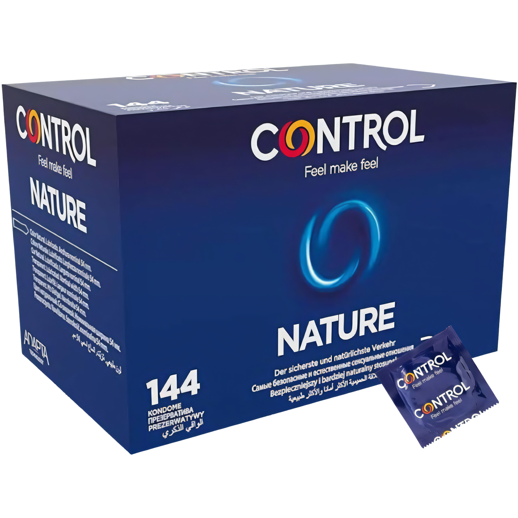 CONTROL - PRESERVATIVOS NATURE 144 UNIDADES