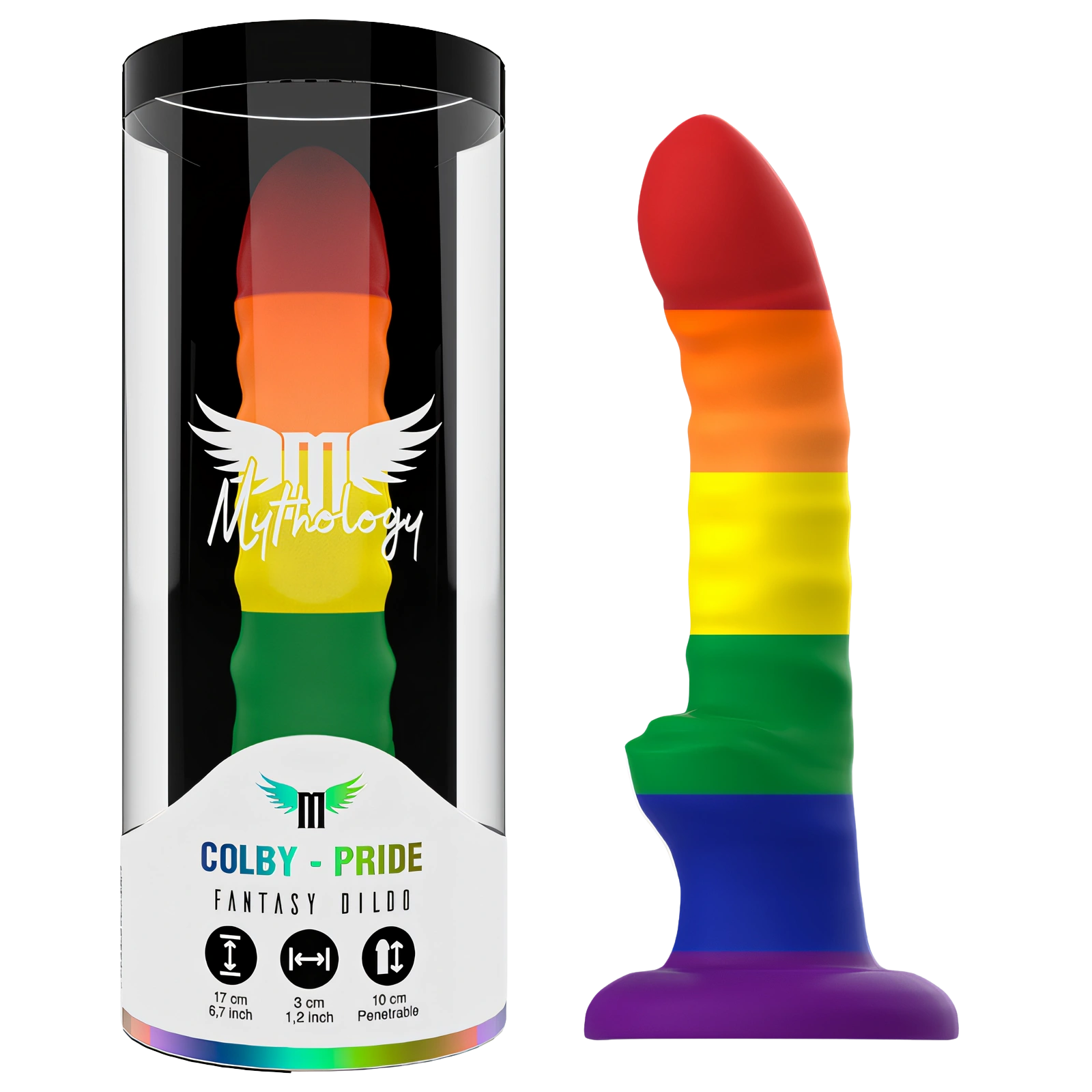 MYTHOLOGY - HER COLBY PRIDE DILDO