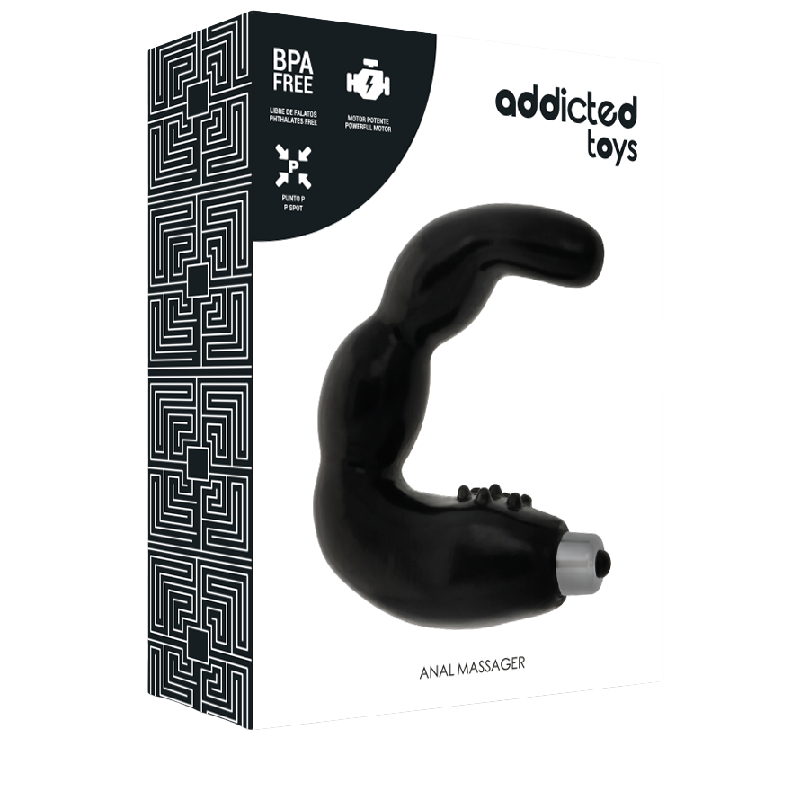 ADDICTED TOYS - PROSTATE ANAL MASSAGER VIBRATION