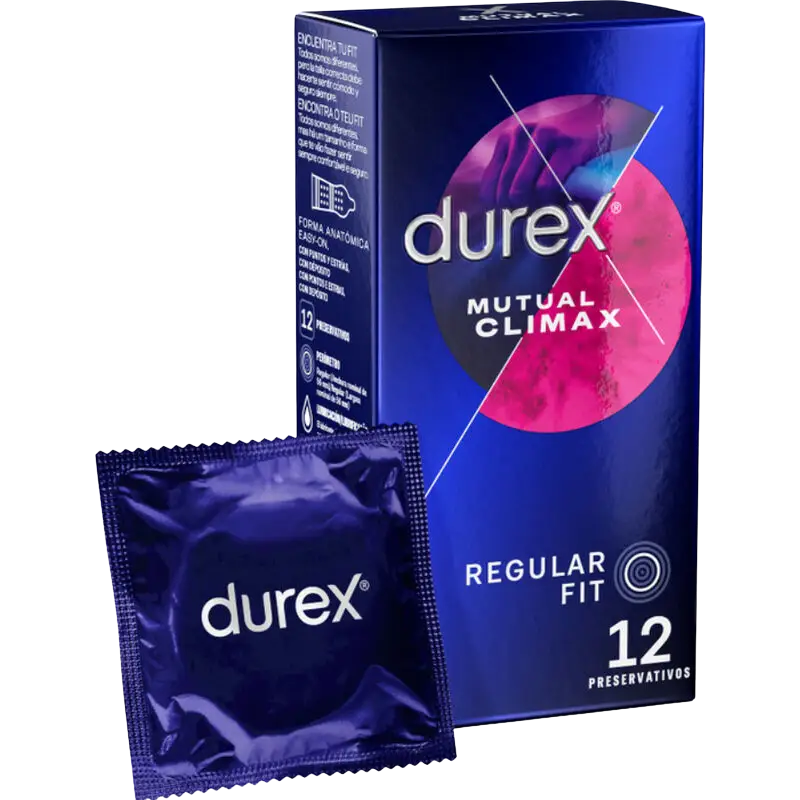 DUREX - CLIMAX MUTUO 12 UNIDADES